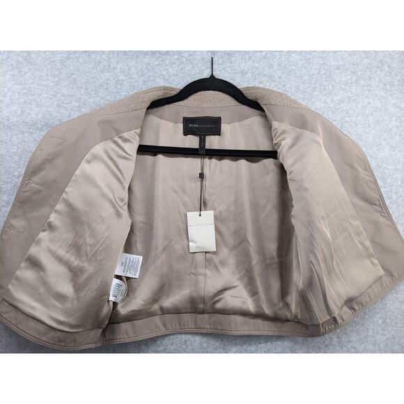 BCBG MAXAZRIA Wool Blend Dickenson Cropped Lady Jacket Blazer Sz S NWT READ - Picture 10 of 13